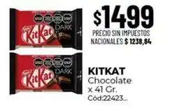 Diarco Chocolate x 41 gr. cód:22423 oferta