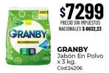 Diarco Granby - jabón en polvo oferta