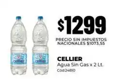 Diarco Cellier - agua sin gas x 2 lt. cód:24810 oferta