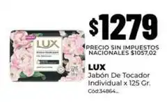 Diarco Lux - jabón de tocador individual x 125 gr. cód:34864 oferta