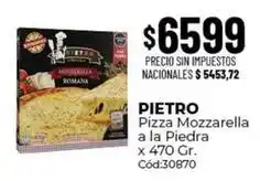 Diarco Pietro - pizza mozzarella a la piedra cód:30870 oferta