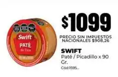 Diarco Swift - paté / picadillo x 90 gr oferta