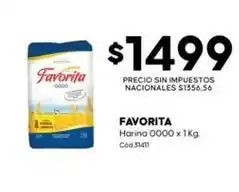 Diarco Favorita - harina 0000 x 1kg oferta