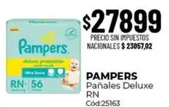 Diarco Pampers - pañales deluxe rn oferta