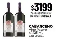 Diarco Cabarceno - vino patero x 1.125 ml. cód:45085 oferta
