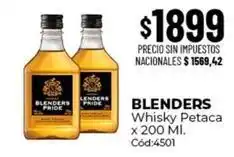 Diarco Blenders - whisky petaca oferta