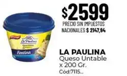 Diarco La paulina - queso untable oferta