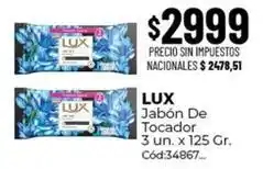 Diarco Lux - jabón de tocador 3 un. x 125 gr. cód:34867 oferta