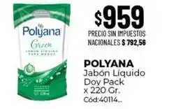 Diarco Polyana - jabón líquido doy pack x 220 gr. cód:40114 oferta