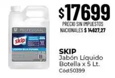 Diarco Skip - jabón líquido botella x 5 lt. cód:50399 oferta
