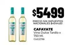 Diarco Cafayate - vino dulce tardío x 750 ml. cód:22766 oferta