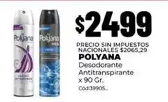 Diarco Polyana - desodorante antitranspirante x 90 gr. cód:39905 oferta