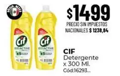 Diarco Cif - detergente x 300 ml. cód:16293 oferta