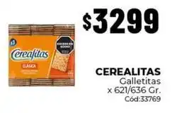Diarco Cerealitas - galletitas x 621/636 gr oferta