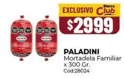 Diarco Paladini - mortadela familiar c ext{ó}d:28024 oferta