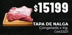 Diarco Tapa de nalga congelada x kg. cód:22221 oferta