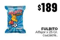 Diarco Fulbito - fulbito alfajor x 25 gr. cód:28078 oferta
