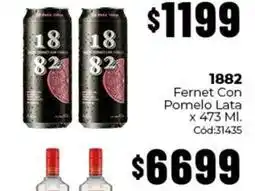 Diarco 1882 - fernet con pomelo lata x 473 ml. cód:31435 oferta