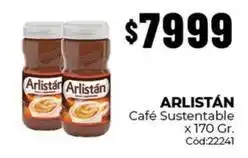 Diarco Arlistán - café sustentable x 170 gr. cód:22241 oferta