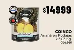 Diarco Coinco - ananas en rodajas oferta