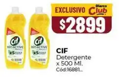 Diarco Cif - detergente x 500 ml. cód:16881 oferta