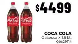 Diarco Coca cola - gaseosa x 1.5 lt. cód:29714 oferta