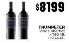 Diarco Trumpeter - vino cabernet x 750 ml. cód:44661 oferta
