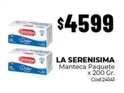 Diarco Manteca paquete x 200 gr. cód:24141 oferta