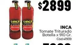 Diarco Inca - tomate triturado botella x 910 gr. cód:41939 oferta