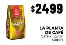 Cabrales - café x 125 gr. cód:675