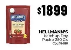 Diarco Hellmann's - ketchup doy pack x 250 gr. cód:18488 oferta