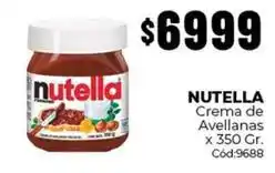 Diarco Nutella - crema de avellanas x 350 gr. cód:9688 oferta
