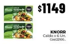 Diarco Knorr - caldo x 6 un oferta