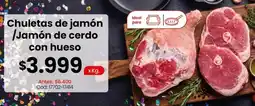 Coto Ideal - chuletas de jamón / jamón de cerdo con hueso oferta