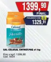Maxiconsumo Celusal - sal celusal entref.paq x1 kg oferta