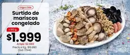 Coto Origen - surtido de mariscos congelado oferta