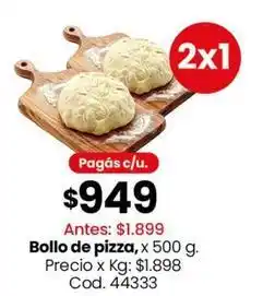 Coto Bollo de pizza oferta