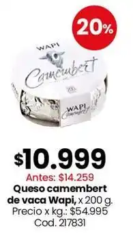 Coto Queso camembert oferta