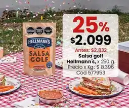 Coto Hellmann's - salsa golf oferta