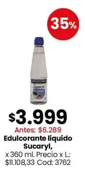 Coto Sucaryl - edulcorante líquido oferta