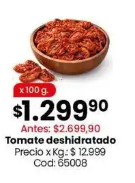 Coto Tomate deshidratado oferta