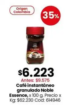 Coto Noble - café instantáneo granulado essence oferta