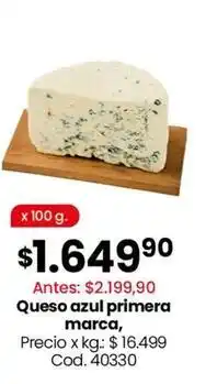 Coto Queso azul oferta