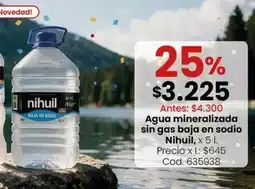 Coto Agua mineralizada sin gas baja en sodio oferta