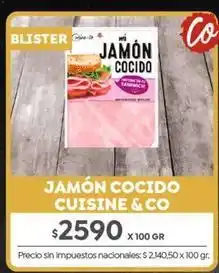 Cuisine - jamón cocido