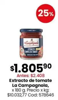 Coto La campagnola - extracto de tomate oferta