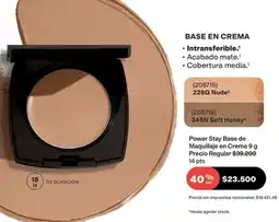 Avon Avon - power stay base de maquillaje en crema oferta