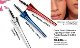 Avon Rojo - delineador líquido para ojos 3 ml oferta