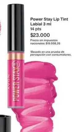 Avon Avon - power stay lip tint labial oferta