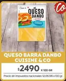 Jumbo Cuisine - queso barra oferta